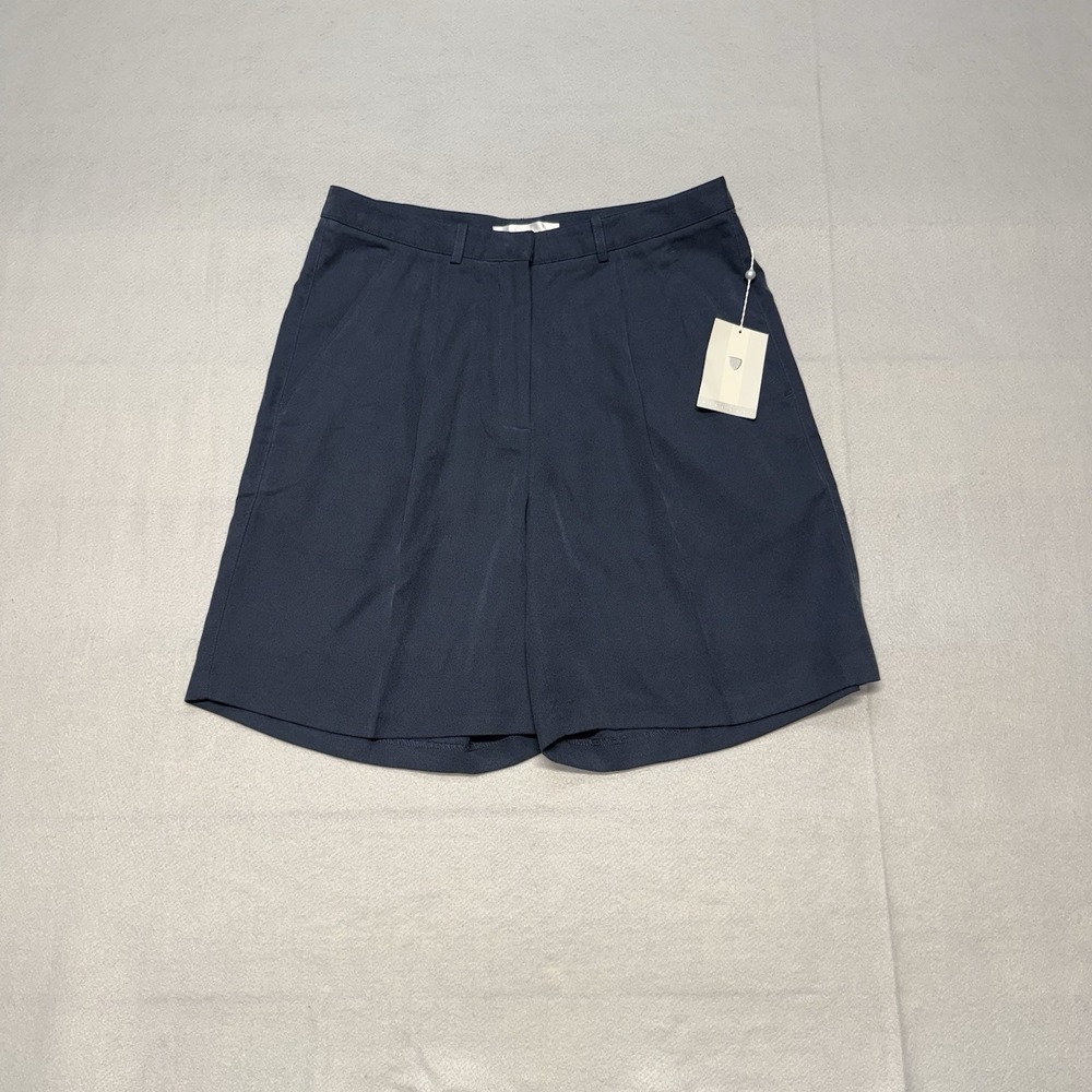 Vintage NWT Nike Golf Womens Navy Shorts 12 Lightweight Performance Y2K 262618